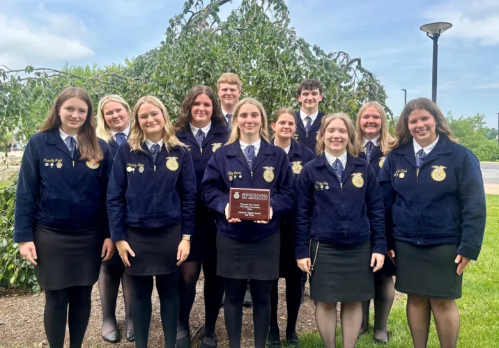 Tyrone FFA wins at states, sights set on nationals